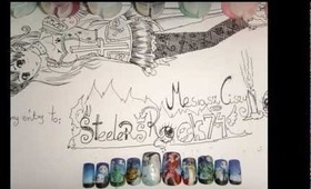 My entry to Steelersrock74 halloween nail art