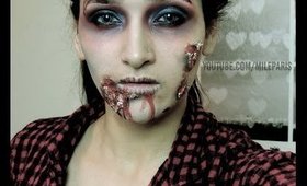zombie Girl Halloween Makeup Tutorial