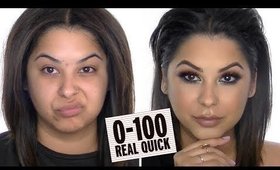 0 To 100 Makeup Transformation | ArielHope