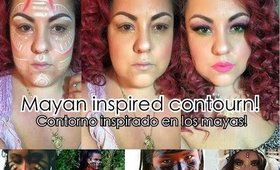 Mayan Inspired Contour - Contorno Inspirado En Los Mayas by arabikqueen