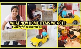 SuperPrincessjo Vlogs What New Home Items We got For Our Home.