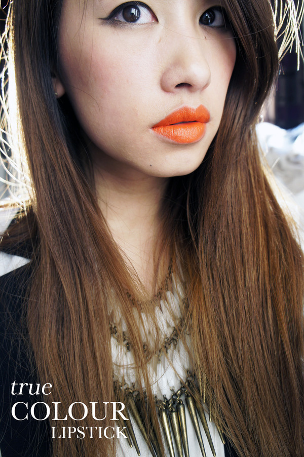 Orange Lip Trend | Kamen H.&#39;s (Kakabeautyblog) Photo | Beautylish