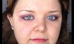 Purple and blue duo chrome look