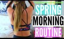 SPRING MORNING ROUTINE! | Casey Holmes