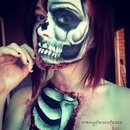 Skull makeup 