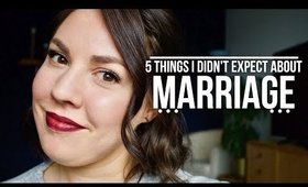 5 Things I Didn't Expect About MARRIAGE I AlyAesch