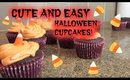 CUTE & EASY Halloween Cupcakes! Feat. MY BOYFRIEND