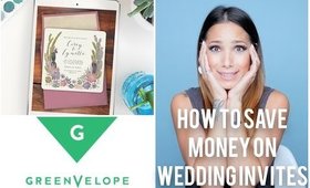 HOW TO SAVE MONEY ON WEDDING INVITATIONS | MY JOURNEY DOWN THE AISLE