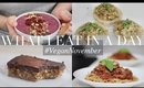 What I Eat in a Day #VeganNovember 6 (Vegan/Plant-based) | JessBeautician