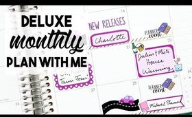 Plan with Me in My Deluxe Monthly Planner