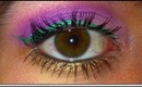 PURPLE&GOLD Eye Makeup Tutorial (ft. BH Cosmetics 120 Color Palette)