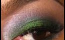 Emerald Green Holiday look. makeup tutorial