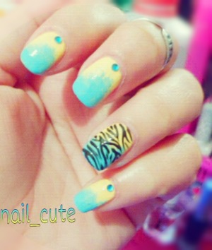 my nail cute of today 
ig:nail_cute