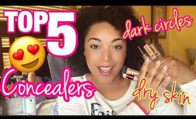 BEST DRUGSTORE CONCEALERS 2017 | DRY SKIN / DARK CIRCLES | MelissaQ