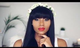 GETTING MARRIED?  | SUMMER WEDDING/BRIDAL GODDESS MAKEUP FT MY FIRST WIG | DIMMA UMEH