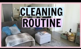 MY DAILY CLEANING ROUTINE!