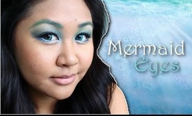 Mermaid Eyes Makeup Tutorial