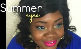 Fun Summer Eye Makeup Tutorial