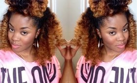 Natural Hair | The Perfect Ninja Bun