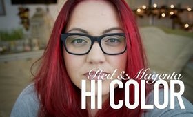 How I Dyed My Dark Hair Without Bleach - HiColor Red & Magenta