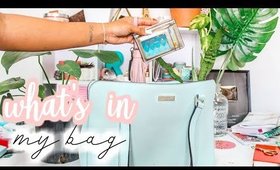 What's in my WORK BAG- Declutter & Organize with me  [Roxy James] #whatsinmybag #declutter#katespade
