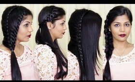 4 Easy Holiday/ Christmas Party Hairstyles Tutorial | Superprincessjo