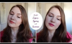 Makeup Tutorial: Bright Lips for Spring and Summer