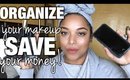 TOP 4 WAYS ORGANIZE YOUR MAKEUP COLLECTION & STOP WASTING MONEY | SPRING CLEAN #1| MelissaQ