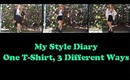 How I Style T-Shirts! Ft. Paramore T-Shirt