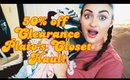 50% off Platos Closet Clearance Haul! | HUGE HAUL TO RESELL ON POSHMARK AND EBAY | Part 2
