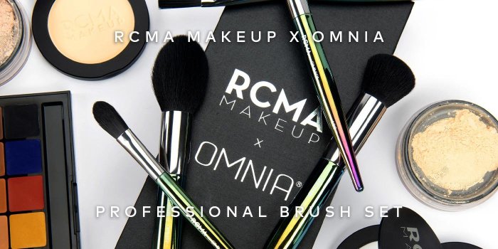 Expertly designed to blend, contour, highlight, and set your complexion products for a flawless finish. Shop the RCMA Makeup x OMNIA Professional Brush Set at Beautylish.com