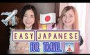 8 EASY JAPANESE PHRASES for TRAVEL ft. Sharla in Japan