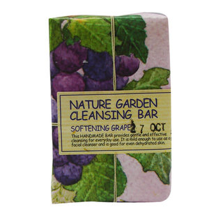 The Face Shop Nature Garden Cleansing Bar - Softening Grape