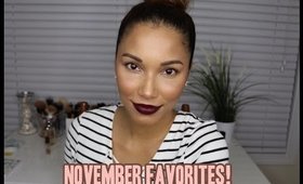 November 2016 Beauty Favorites