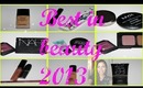 Best in Beauty 2013 == Yearly favorites ♥
