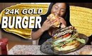 HOW TO MAKE A 24K GOLD BURGER!
