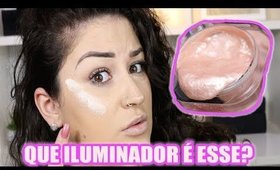 TESTEI UM ILUMINADOR EM GELÉIA?! O ILUMINADOR MAIS DIFERENTÃO QUE JÁ VI!