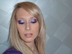 Picture from my Purple Smokey Eyes tutorial