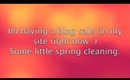 BLOG SALE!Spring Cleaning!