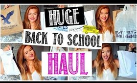 HUGE BACK TO SCHOOL HAUL! Clothing & Supplies!