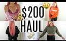 $200 Affordable Fall Clothing Haul