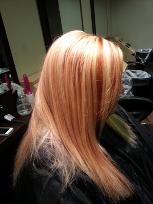 full foil using wella color touch