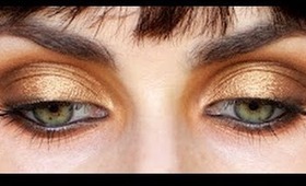 Rich, Orange Autumnal Eyes; Makeup Tutorial.