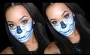 DIY Half Sugar Skull Halloween Makeup Tutorial + Outfit Ideas (Last Minute Costume Ideas)
