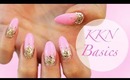 KKN Basics: Reverse Glitter Gradient Nail Design