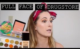 Full Face of Drugstore Makeup!
