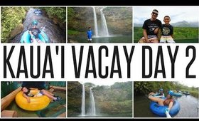 KAUA'I DAY 2: SWIMMING AT WAILUA FALLS | WANDERLUSTYLE VLOG