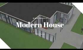 Sims Freeplay Modern House-Original Build