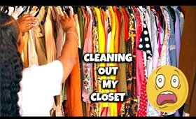 CLEANING OUT MY CLOSET