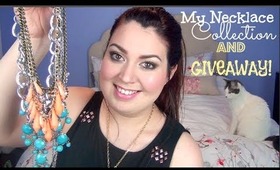 My Necklace Collection + GIVEAWAY! | MsMal27